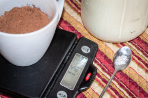 raw chocolate milk ingredients