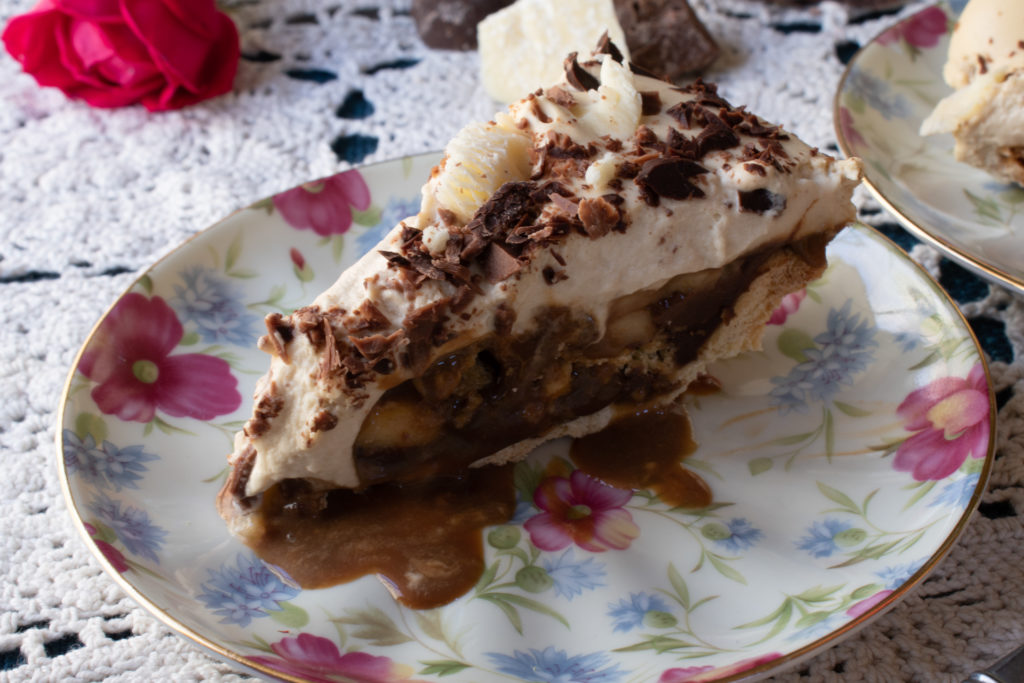 banoffee pie with dulce de leche