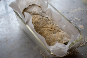 bake the cheesy spinach bread