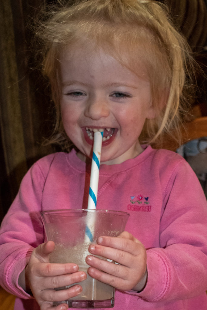 raw chocolate milk makes us happy