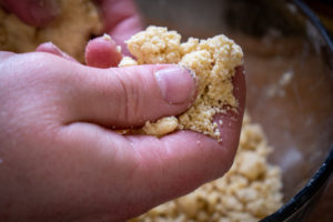 Einkorn crust consistency