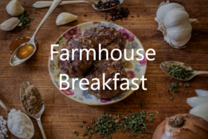 Farmhouse Breakfast Button