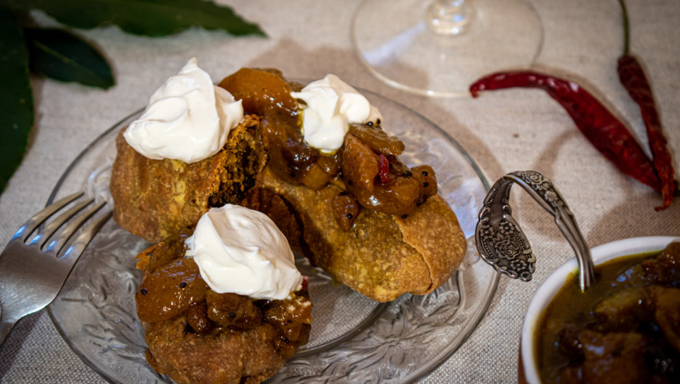 Einkorn Samosas