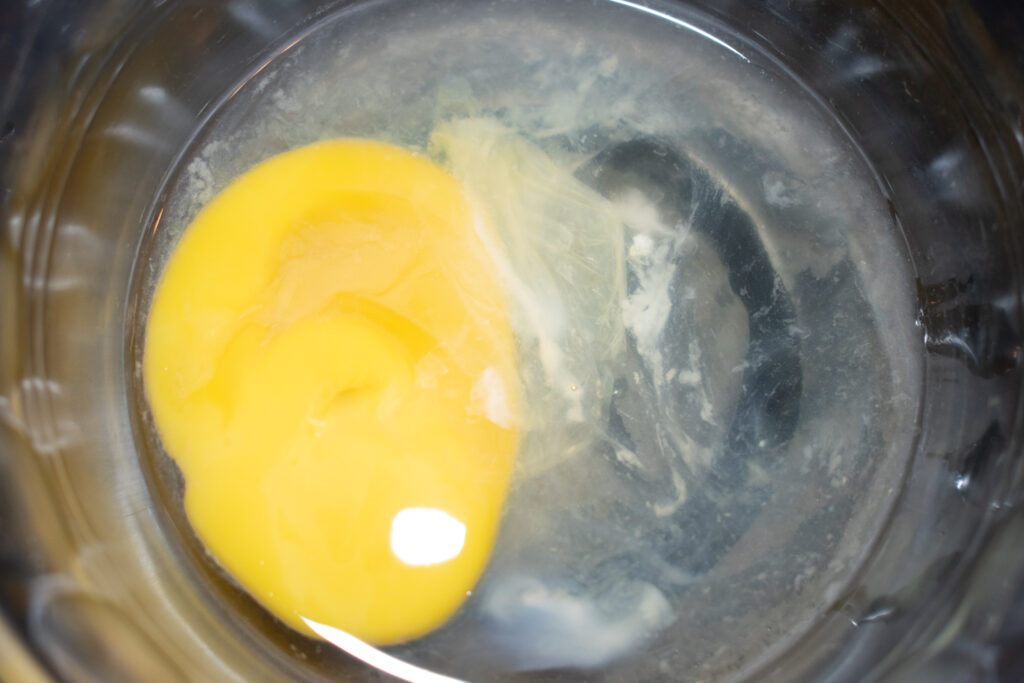 gross waterglass egg